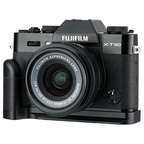 JJC 适用于富士XT30III手柄XS20 XE4 XT4 XT30II XT20 XT10 XT2 XT3快装板L型拍板防滑皮底座XT5 XT30手柄
