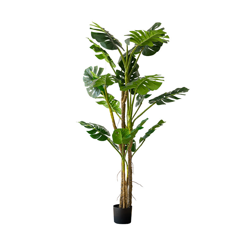仿真绿植大型巨型龟背树盆景植物