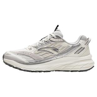 安踏AT957丨复古跑步鞋山系革网拼接潮流穿搭运动鞋休闲百搭男鞋