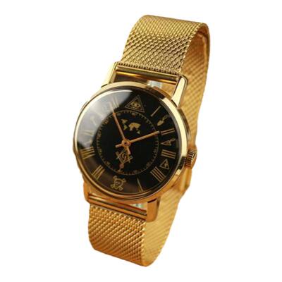 男士经典简约机械不锈钢手表腕表