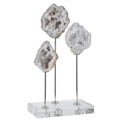 纽约下城公园进口uttermost低调闪耀巧夺天工璀璨天然宝石摆件