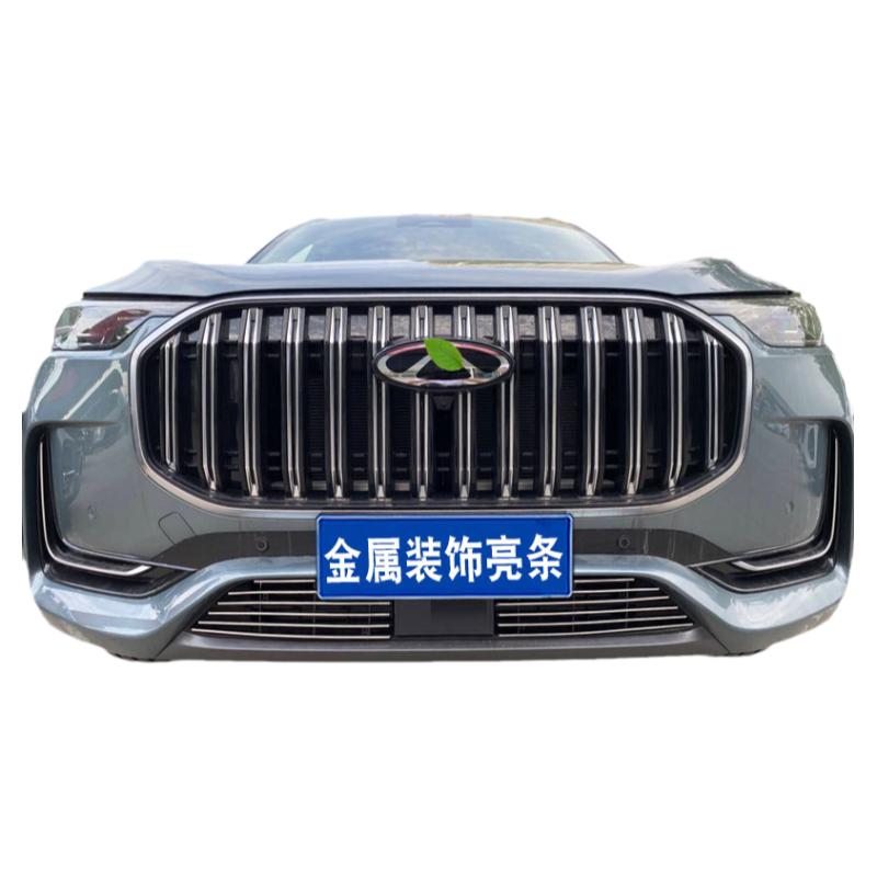 战锦瑞虎9装饰条中网前脸防虫网