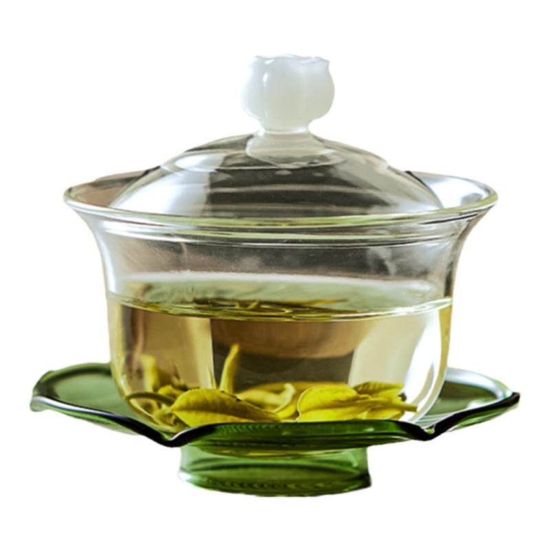 格丽思GREENIS盖碗茶杯单个高档茶碗带盖三才盖碗公道杯茶具套装