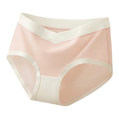 可优比蚕丝底档孕妇内裤低腰