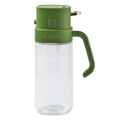 舍里喷倒两用弹力开盖玻璃油壶