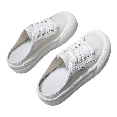 【爆款】厚底轻便包头半拖鞋女款