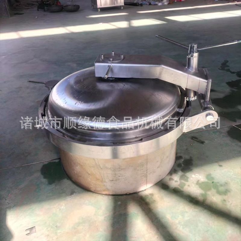 定制源头厂家杀菌锅锅门快开门自动液压开门灭菌锅出料口省时省力
