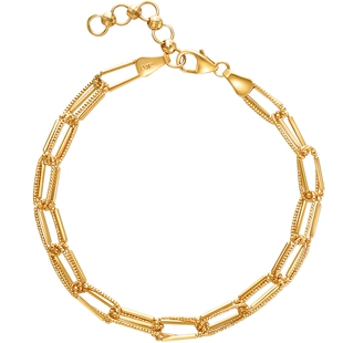 潮宏基浮光掠影18K金手链彩金手饰高级感轻奢叠戴通勤妇女节礼物