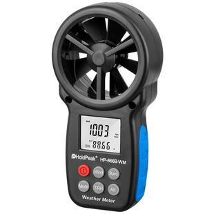 华普风速仪手持式高精度测风仪风速计风量测试仪风杯式风速测量仪