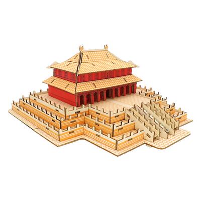 木质榫卯拼装模型益智DIY建筑