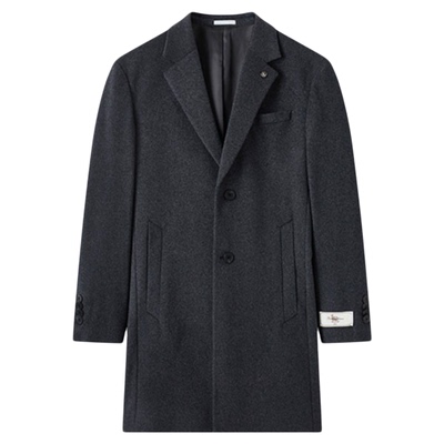 ZIOZIA休闲大衣外套男秋冬韩版保暖毛呢大衣外套ZCG14901C