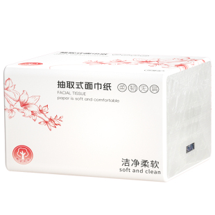 家用抽纸420张整箱批发擦手餐巾纸纸巾实惠装卫生纸厕纸面巾纸抽
