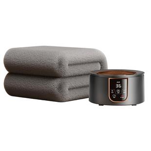 奥克斯2025新款水暖电热毯电褥子双人水循环加热单人水床垫静音式