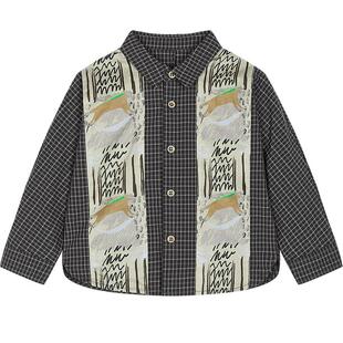 新款江南布衣婴童长袖衬衫26春男女童婴儿jnbybyjnbyYQ2210400