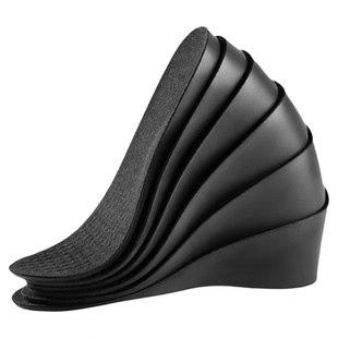 5cm增高鞋垫5厘米男女专用黑色内增高垫不累脚硬底不塌陷男款KS型