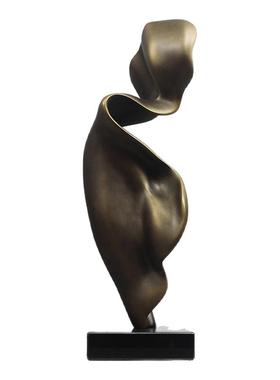 玻璃钢抽象雕塑摆饰轻奢艺术摆件