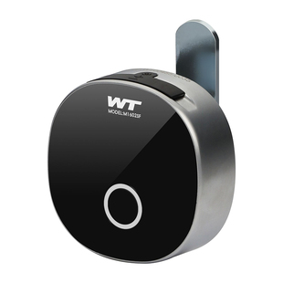 望通抽屉锁办公桌指纹触摸屏密码信箱文件柜门锁刷卡锁三联电子锁