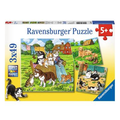 睿思拼图套装3x49儿童益智