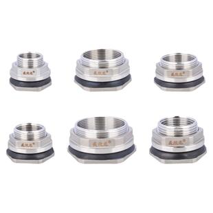 304不锈钢内丝4/6分 1/1.2/1.5/2寸水箱接头进出口鱼缸排水口配件