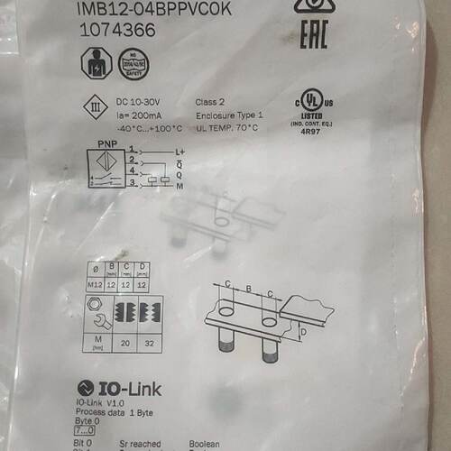 询价-西克IMB12-04BPPVC0K电感式接近开关，货号107