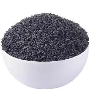 【达人专属】生黑芝麻农家自产香芝麻榨油原材料非熟油麻乌麻子Q