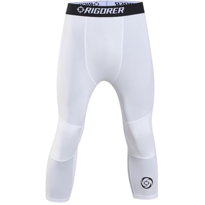 准者男士篮球跑步健身七分紧身裤