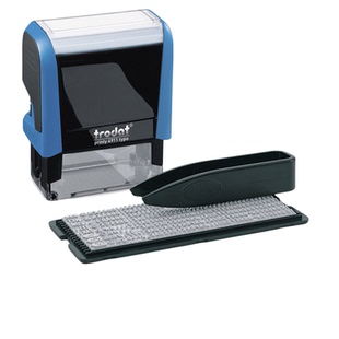 卓达4911活字组合回墨印章中文字模数字号码双排拼接消毒日期DIY