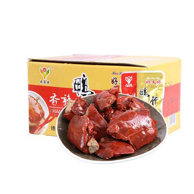 鸭肝卤味香辣零食即食下酒菜