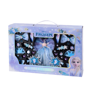 艾莎公主发饰品装扮套装女孩新年礼物疯狂动物城朱迪发箍头饰礼盒