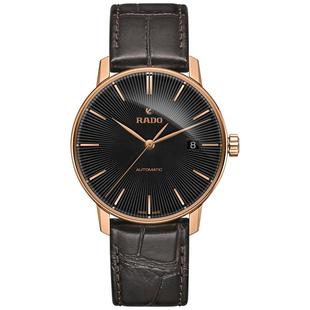 Rado瑞士雷达表晶璨系列皮表带手表男机械手表腕表