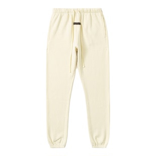 FOG GFKC复线ESSENTIALS美式潮牌加绒束脚卫裤男士休闲运动长裤子