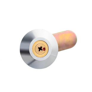 配电柜门锁铜芯十字带防水盖配电箱专用锁电表箱转舌锁充电桩锁