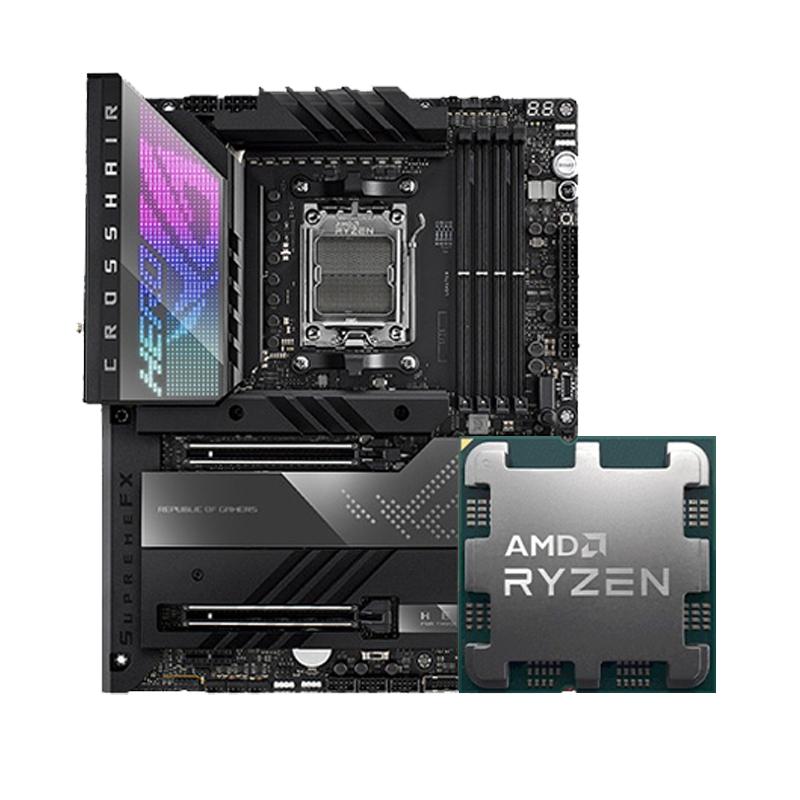 AMD锐龙R9 9900X/9950X套装搭华硕B850/X870吹雪微星主板CPU套装