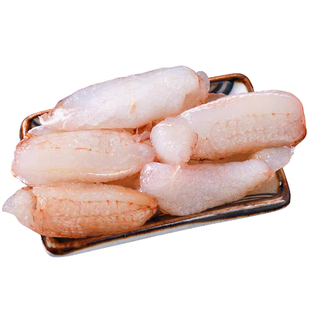 新鲜不泡水!蟹腿肉鲜活好口感手工现剥去壳梭子蟹钳顺丰闪送包邮