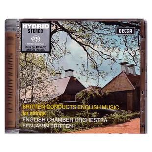 原装进口 本杰明布里顿布里顿指挥 英国室内乐团 SACD唱片 碟片