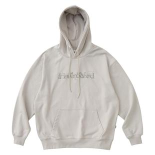 HavenYard 五线谱复古主题抓绒秋冬宽松连帽卫衣