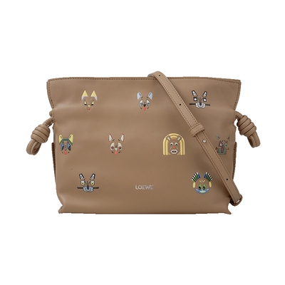 LOEWE/罗意威小猫印花手拿包女士