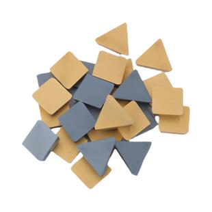 硬质合金涂层镀钛四方4160511三角铣刀片1504龙门铣床镀层铣刀片