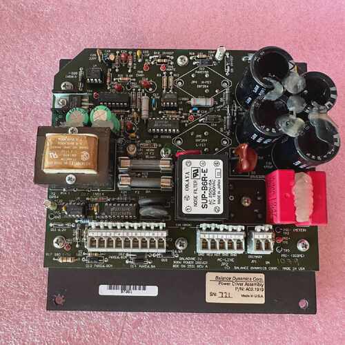 BALANCE DYNAMICS A02.1919 POWER DRIVER ASSEMBLY