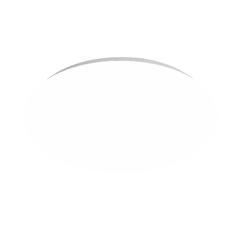 全白透镜LED吸顶灯 餐厅阳台过道玄关工程灯具简约现代新款卧室灯