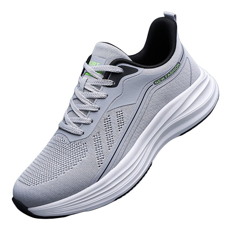 花花公子夏季透气网面跑步鞋