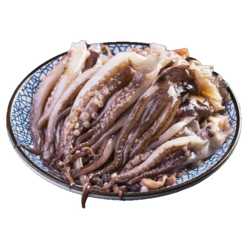 新鲜鱿鱼须鲜活冷冻尤鱼
