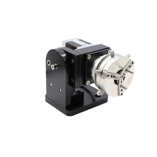 69快速装夹旋转轴多角度可调旋转台不锈钢卡盘弹簧夹头多环旋转轴