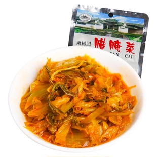 栗树园腊腌菜腾冲特产泡菜下饭酸辣腌菜米线配料咸菜酸腌菜小包装