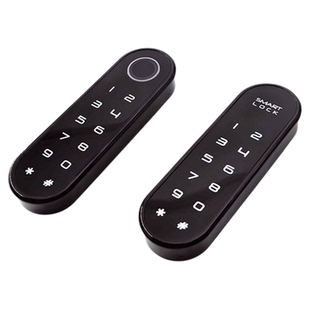 海钠诗柜子抽屉指纹锁密码锁家用柜门双开门衣柜鞋柜储物柜智能锁