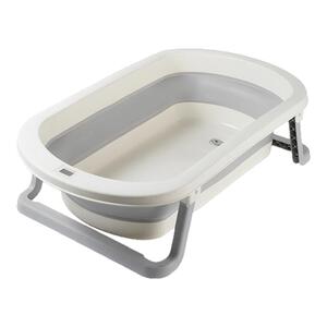 日康婴儿洗澡盆宝宝可坐躺折叠