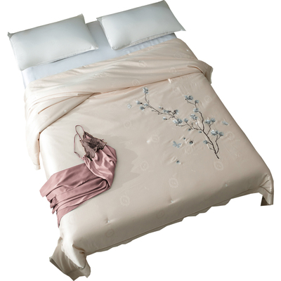 100%桑蚕丝子双宫茧婵夏被保暖