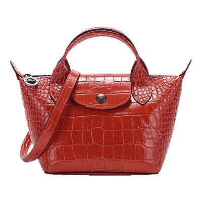 Longchamp女士手提单肩包饺子包