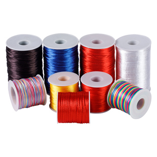 3 4 5 6 7号线手绳编织绳手工diy手链编绳中国结线绳红绳玉线绳子