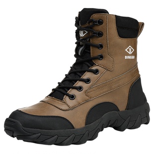 劳保鞋男款士防砸防刺穿高帮男鞋耐磨工作工地钢头钢板工地透气夏